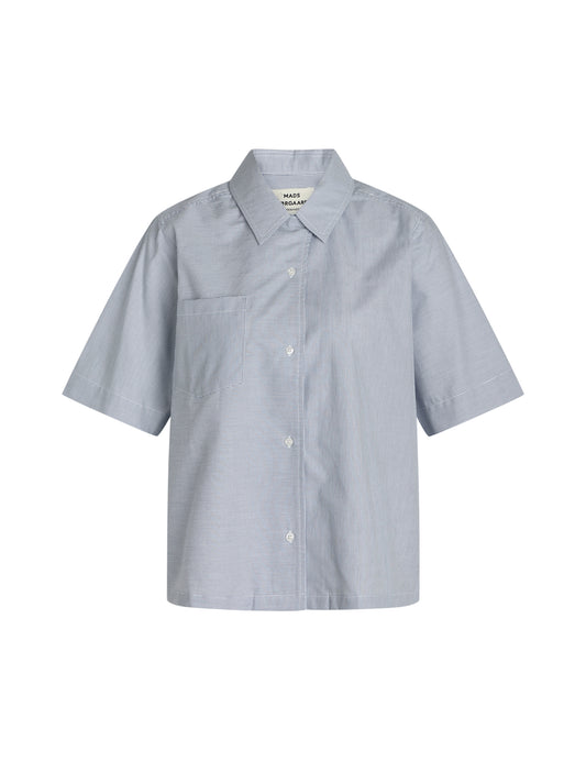 Popla Lorel Shirt YD, Estate Blue/Cloud Dancer